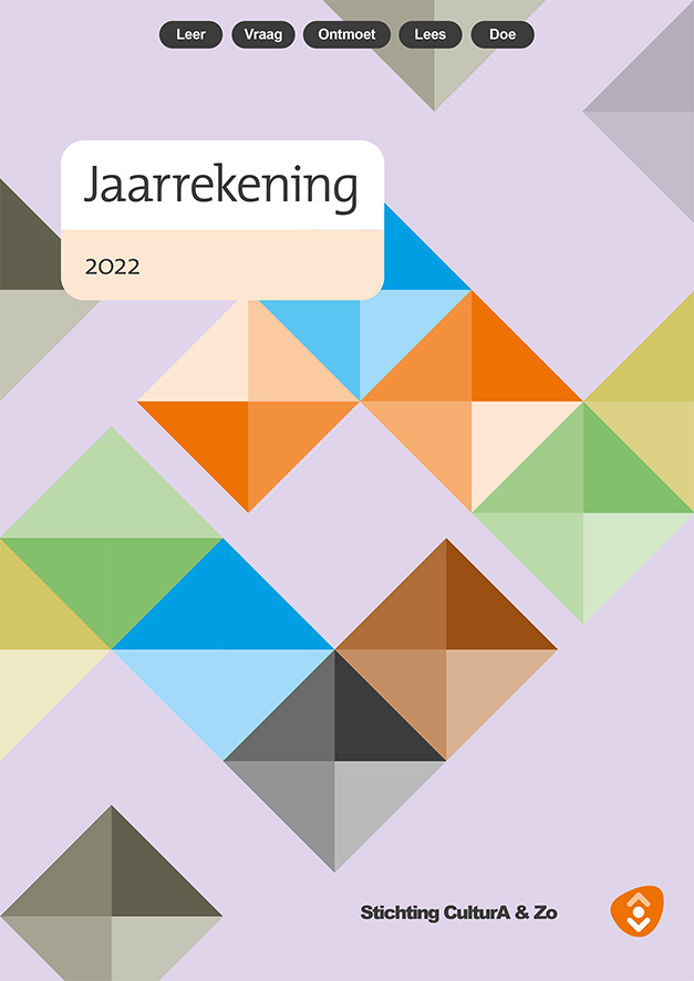 Stichting Cultura en Zo Jaarrekening 2022 voorkant