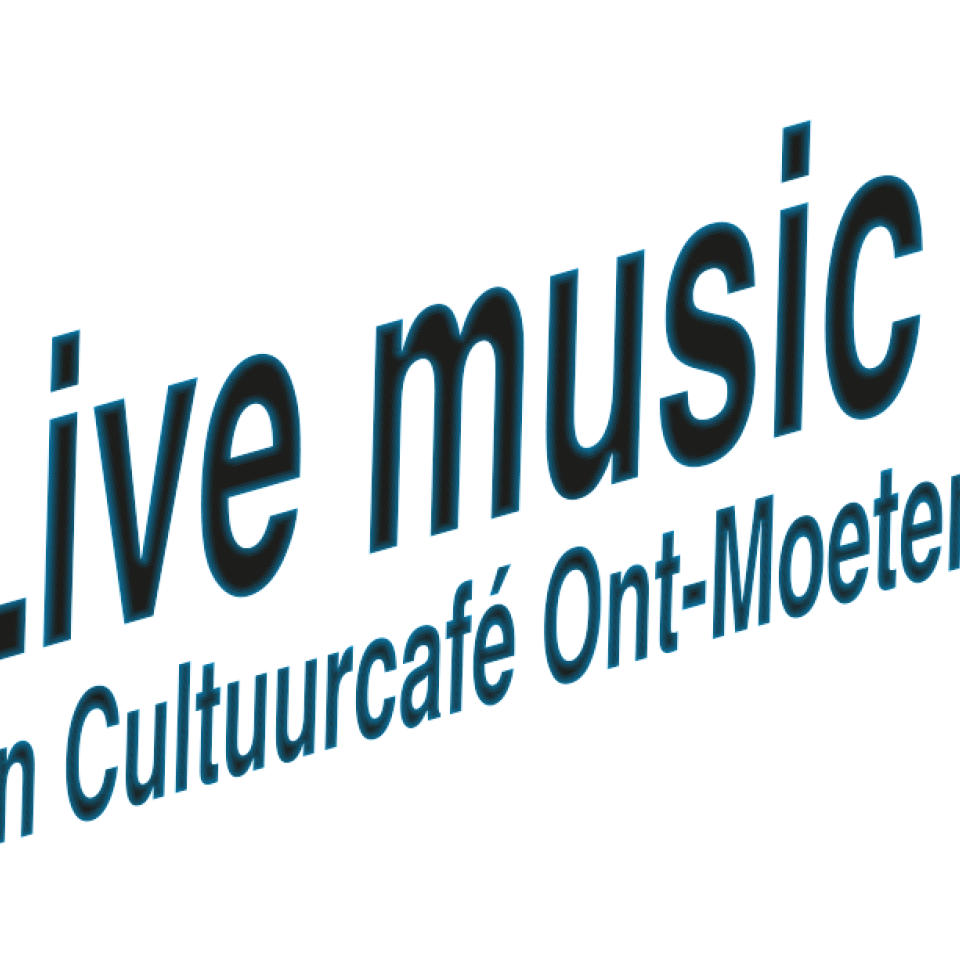 Live muziek in cultuurcafé Ont-Moeten